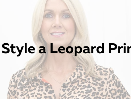 How to Style a Leopard Print Dress