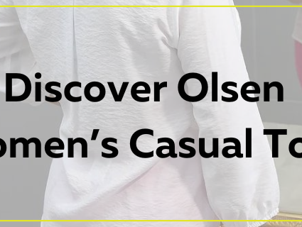 Everyday Elegance: Discover Olsen Women’s Casual Tops at Style Boutique