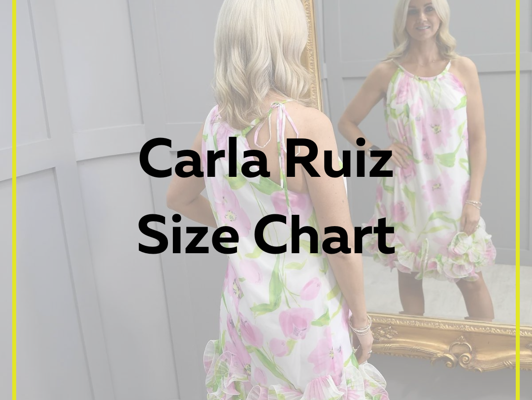 Carla Ruiz Size Chart