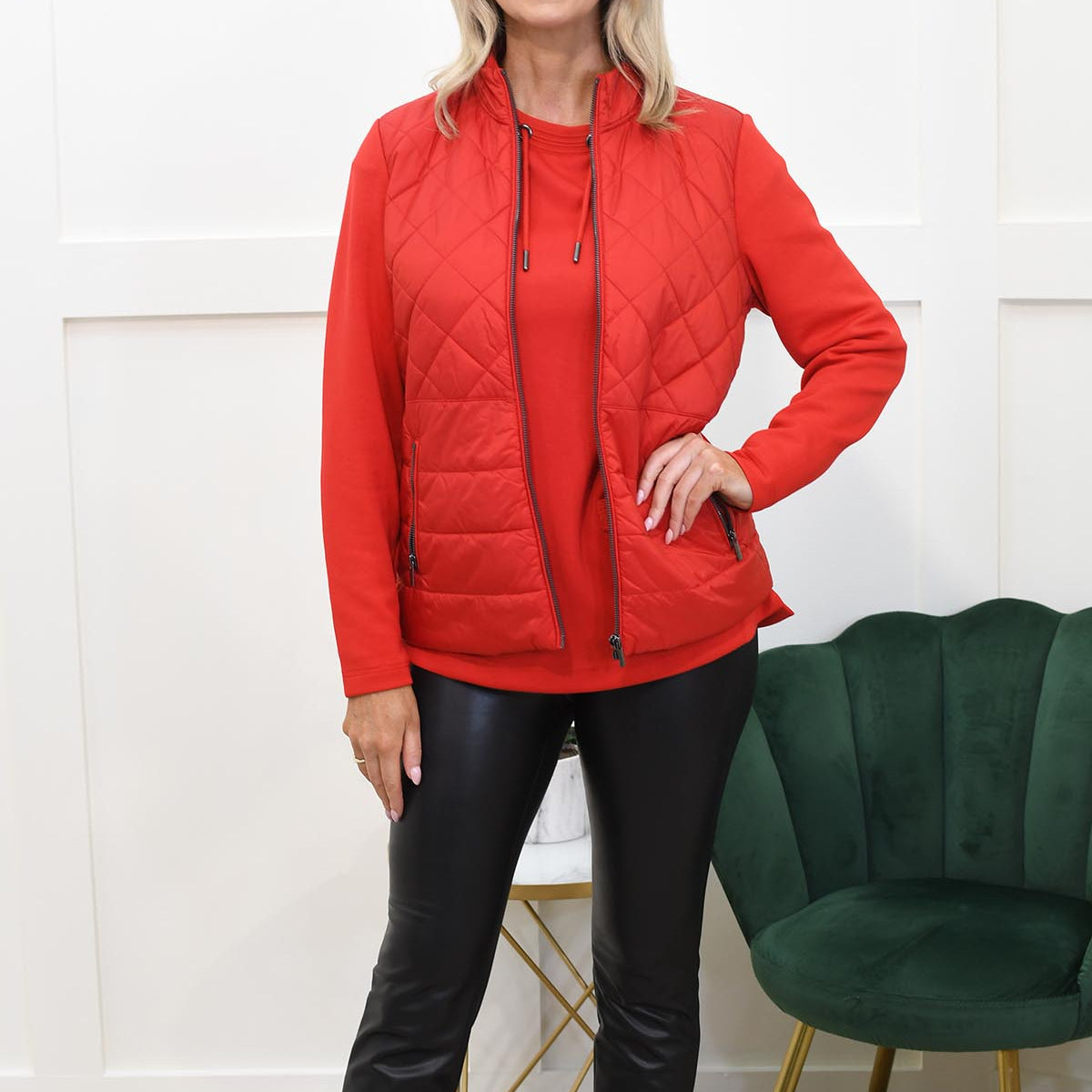 Barbara Lebek Sky Blue Rain Jacket main image 0