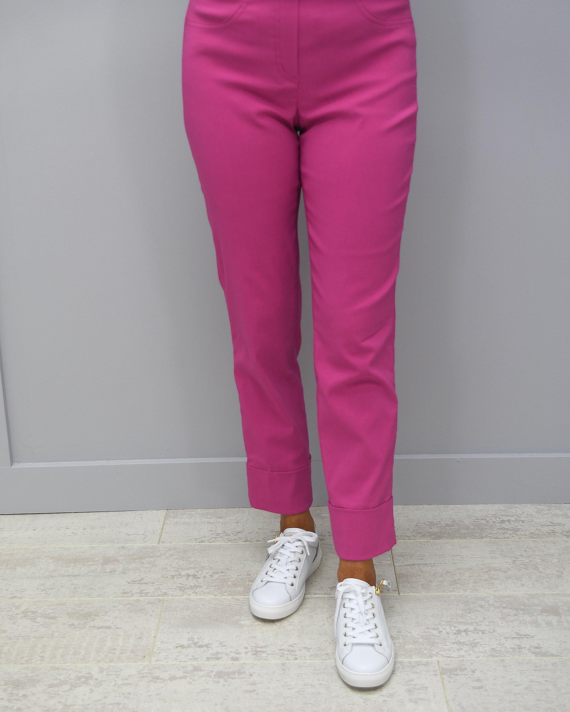 Robell Bella Magenta Pink 7/8 Trousers - 51568 5499 143
