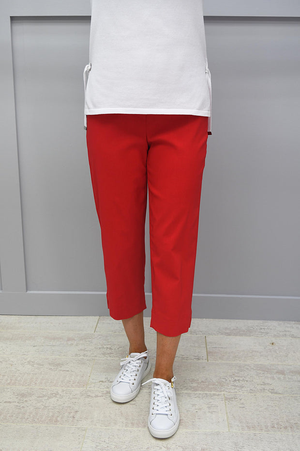 Robell Marie Red Cropped Trousers - 51576 5499 40