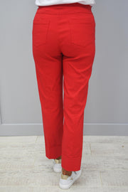 Robell Bella Trousers Red 40 - 51568 5499