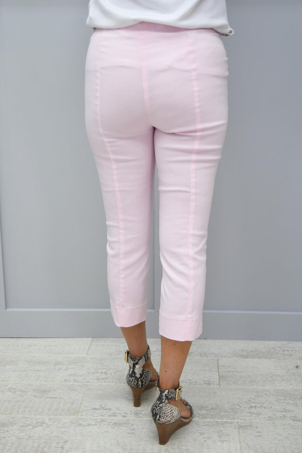 Robell Rose 07 Cropped Trousers Baby Pink 41 - 51636 5499