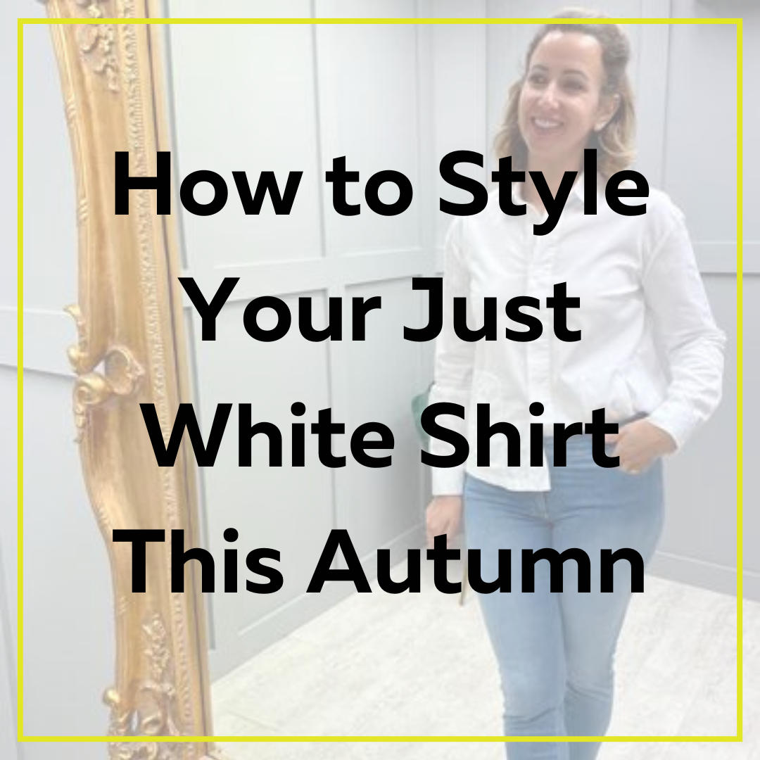 How to Style Your Just White Shirt This Autumn