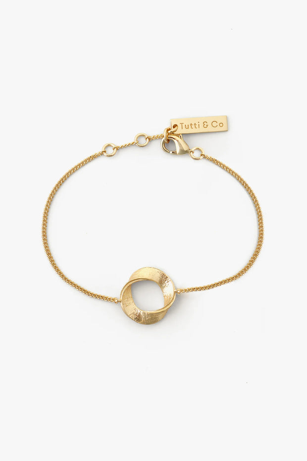 Tutti & Co Cypress Bracelet Gold-BR578G