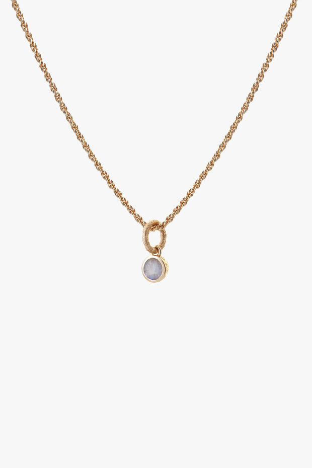Tutti & Co Birthstone Necklace Gold- Pearl (JUNE) -NE620G