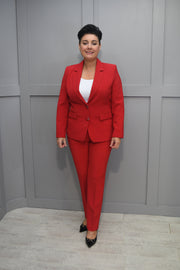 4683 Avalon Red Blazer Jacket With Buttons - Dolores 303