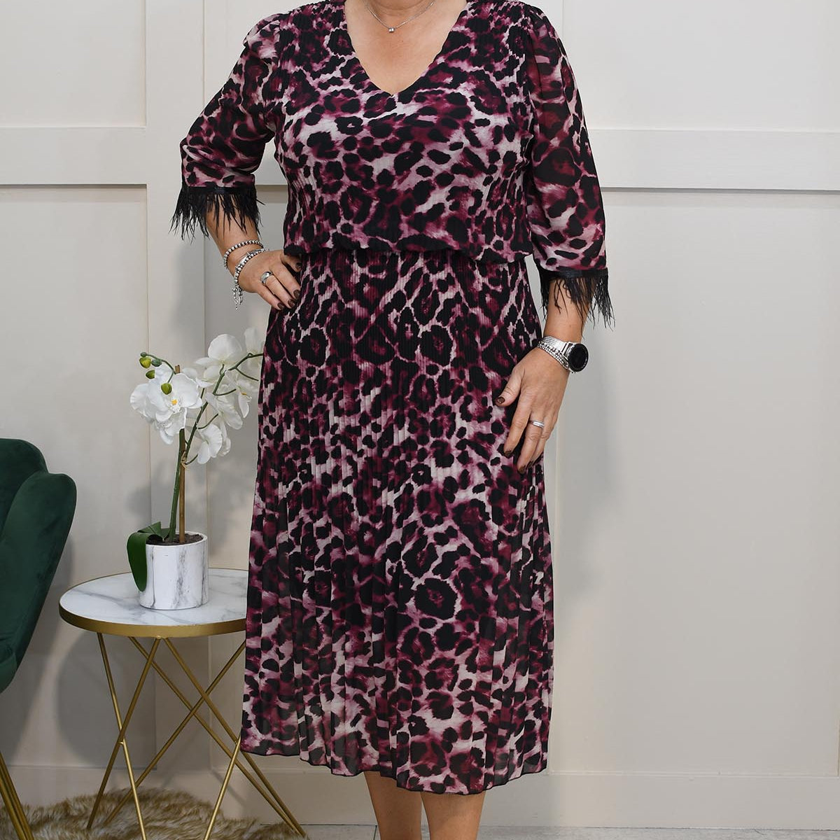 Kyla Leopard Print Dress | Style Boutique NI