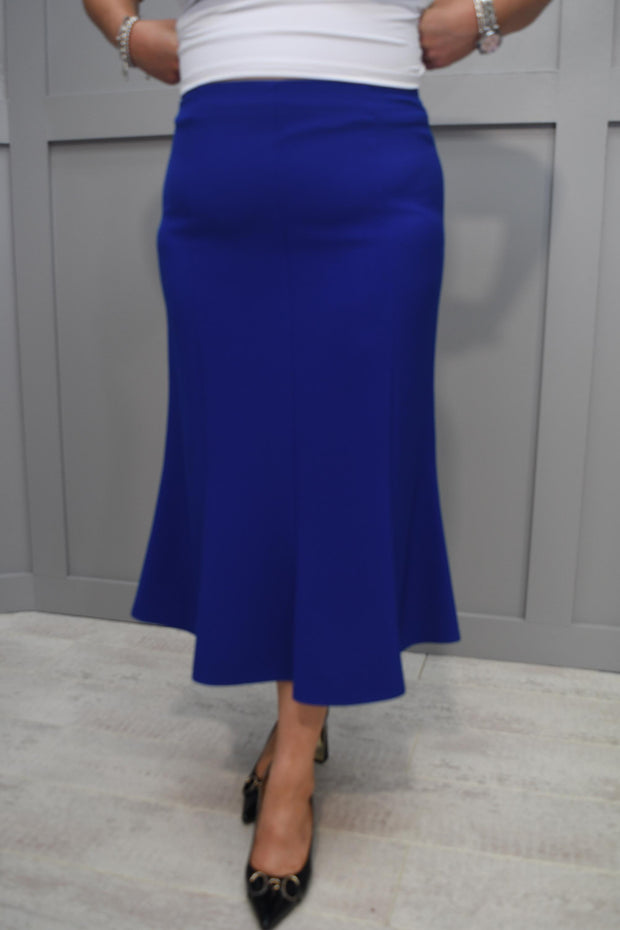 Avalon Royal Blue Panel Skirt- 312