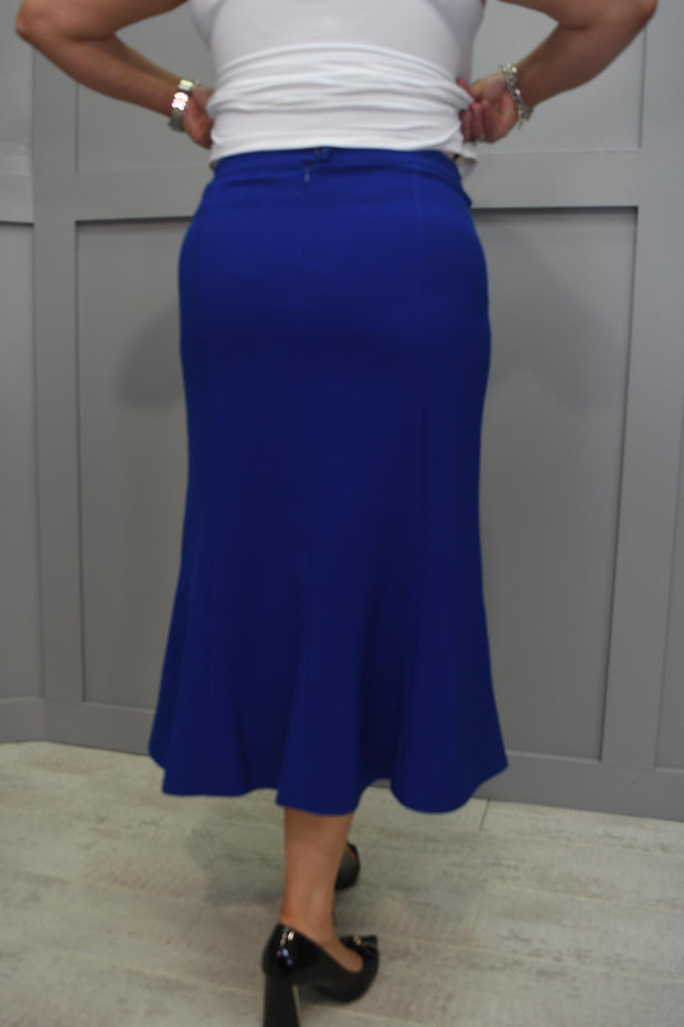 Avalon Royal Blue Panel Skirt- 312