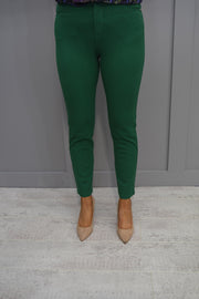 5039 Marble High Rise Stretch Green Jean - 2400 212