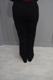 Joseph Ribkoff Black Wide Leg Suit Trouser- 233787 11