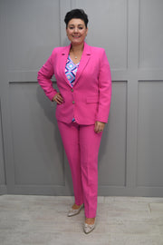Avalon Cerise Pink Blazer Jacket With Buttons- Dolores 702