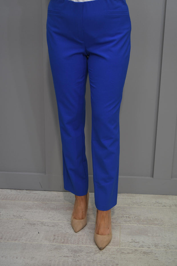 Robell Jacklyn Cobalt Blue Petite Trousers-51408 5499 650K