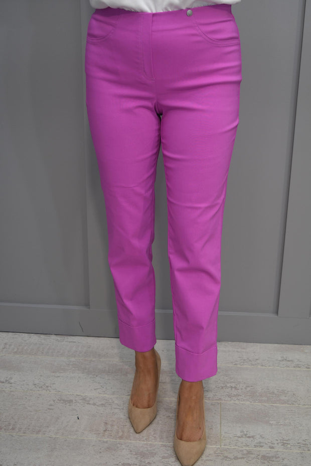 Robell Bella 09 Orchid Trousers-51568 5499 435