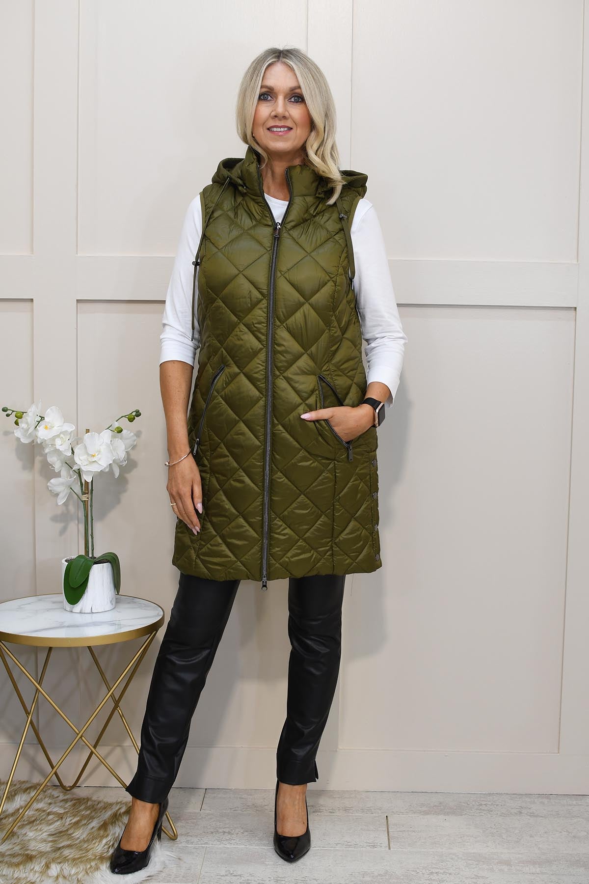 Normann Quilted Padded Gilet Womens Coats UK – Style Boutique NI