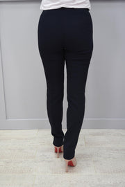 Robell Rose Navy Full Length trousers Super Slim fit - 51673 5499 69