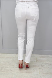 Robell Elena White Jeans - 51455 5448 10