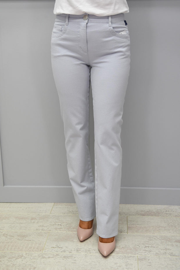 Robell Sonja Silver Grey Jeans - 51420 5469 91