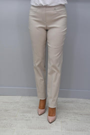 Robell Full Length Bella Beige Trousers - 51559 5499 14