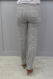 Robell Bella Full Length Jeans Silver Grey - 51580 5448 91