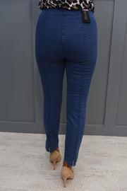 Robell Rose 09 Denim Blue Jeans - 52561 5448 64