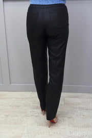Robell Bella faux Leather Full Length Trousers - 51559 54344 69