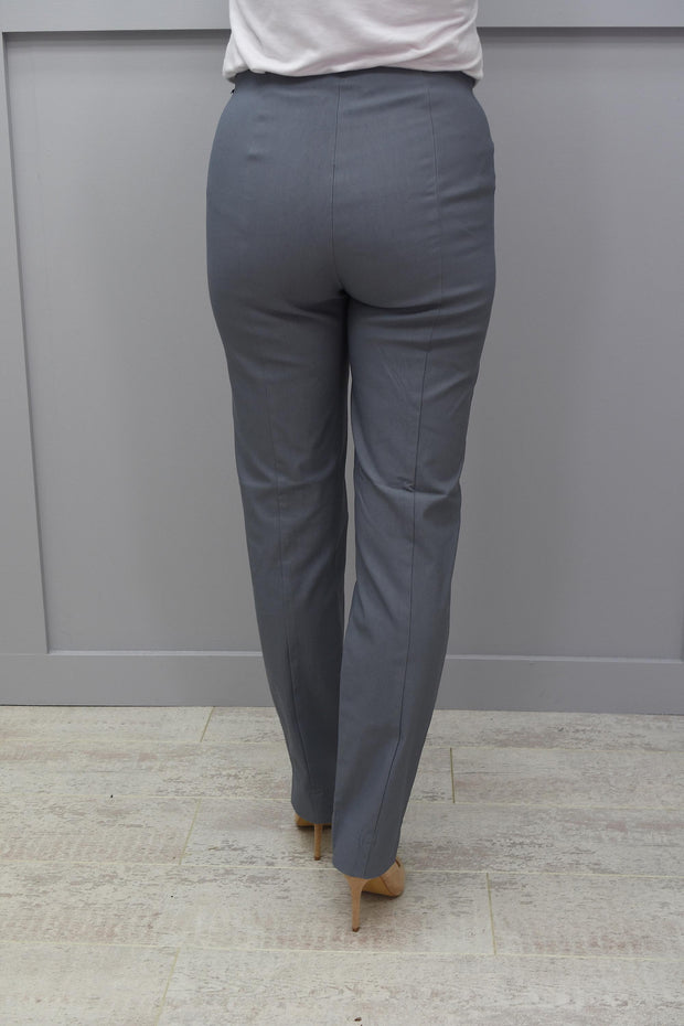 Robell Marie Ferguson Fleece Grey Full Lenght Trouser - 51412 54025 96