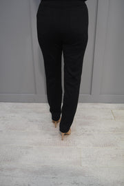 Robell Bella Black Stretch Trousers - 52457 54613 90