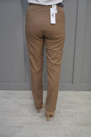 Zerres Jane Camel Trouser With Front Zips - 04649 995 24