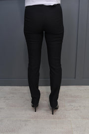 Robell Rose  Fleece Super Slim Grey Trousers - 52422 54025 97