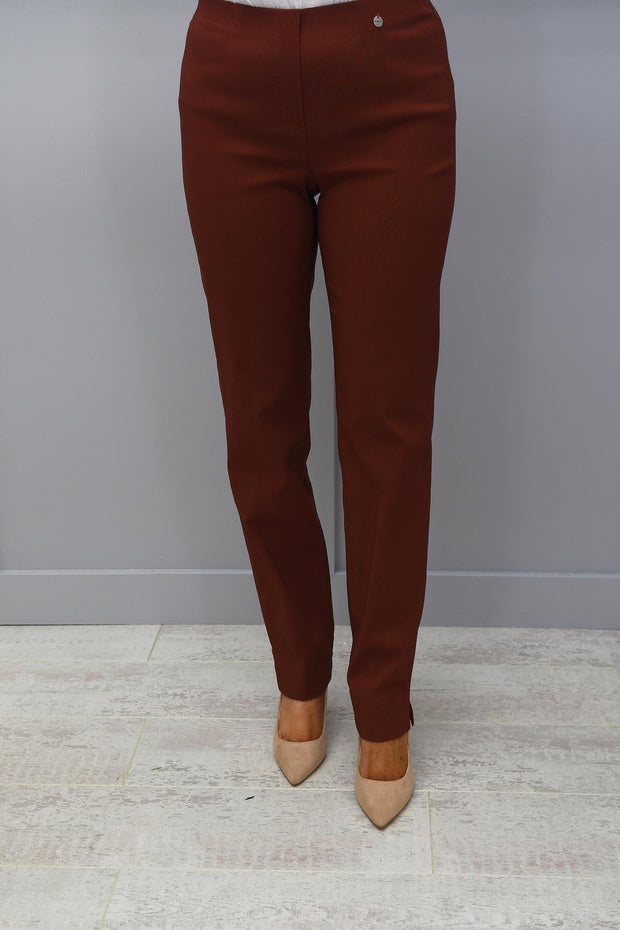 Robell Marie Copper Full Length Trousers - 51412 5499 290