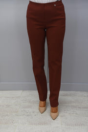 Robell Marie Copper Full Length Trousers - 51412 5499 290