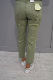 Zerres Gina Light Green Denim Soft Crop Jeans - 04207 572 034