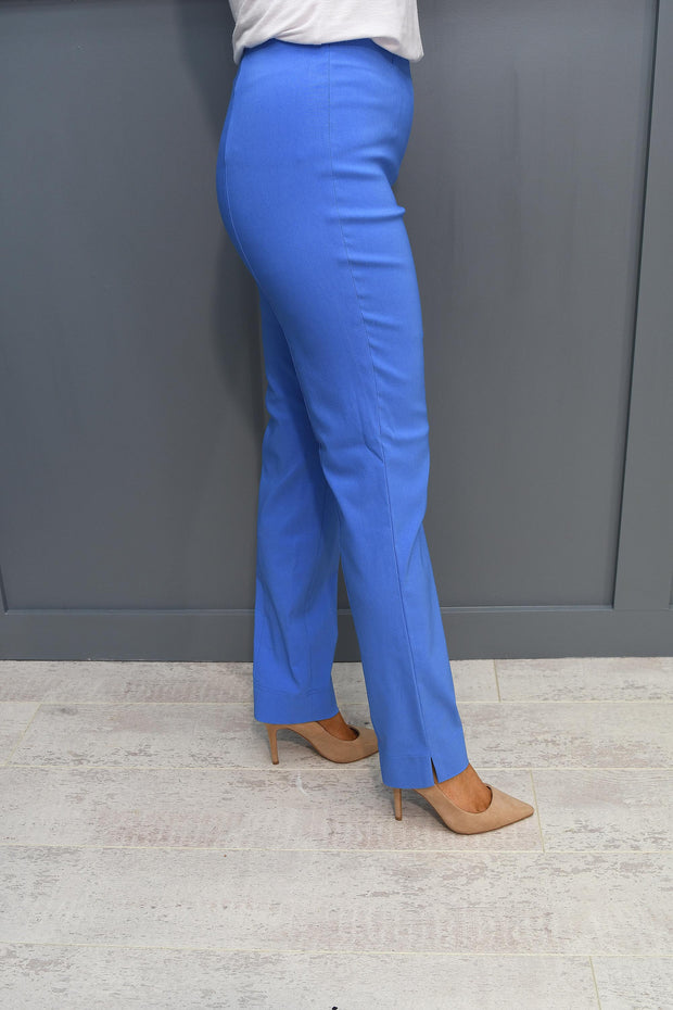 Robell Marie Full Length Trousers Cornflower 600 - 51412 5499 600