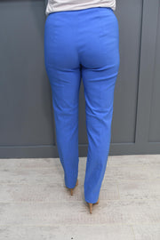 Robell Marie Full Length Trousers Cornflower 600 - 51412 5499 600