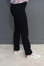 Robell Marie Navy Denim Jeans Short Version - 51639 5448 69