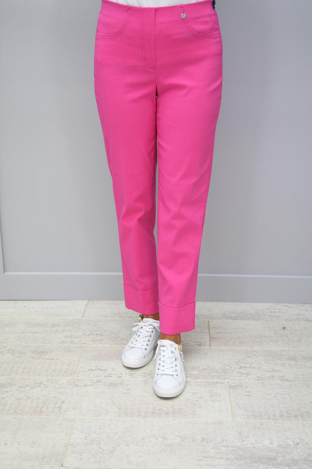 Robell Bella Candy Pink 7/8 Trousers - 51568 5499 431/433