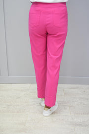 Robell Bella Candy Pink Trousers - 51568 5499 431