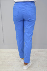 Robell Bella Cornflower Blue Trousers - 51568 5499 600