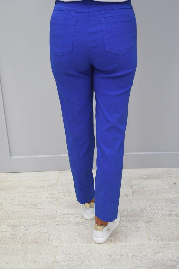 Robell Bella Trousers Blue - 51568 5499 67