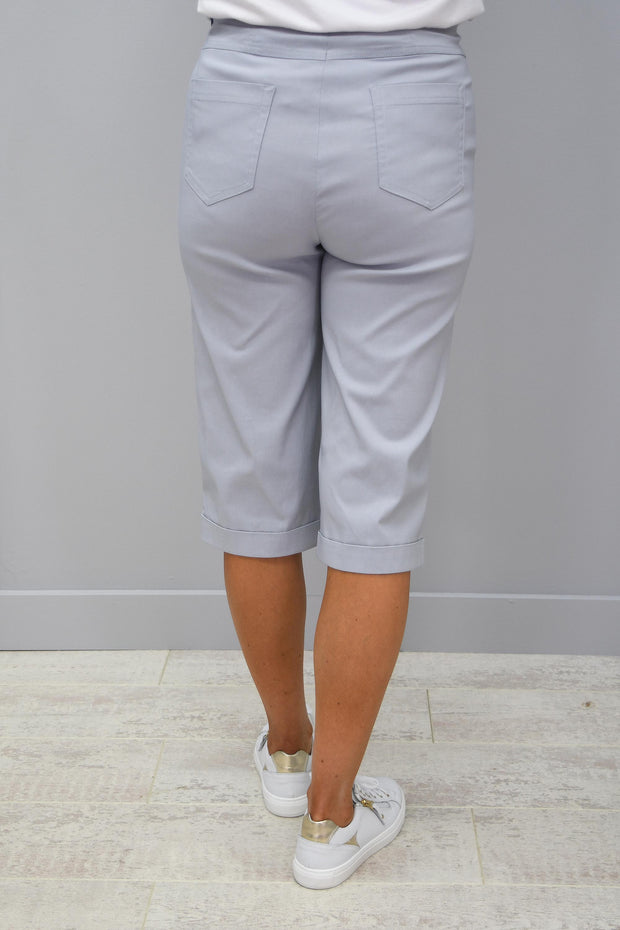 Robell Bella Silver Grey Shorts - 51625 5499 920