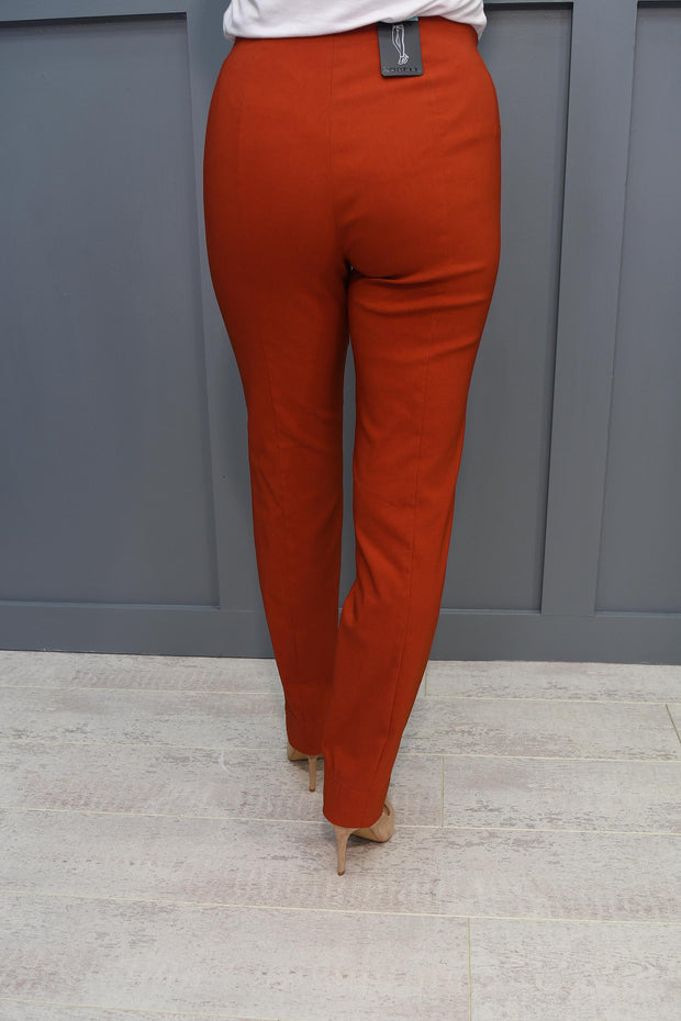 Robell Marie  Full Length Trousers Rust 361 - 51412 5499 361