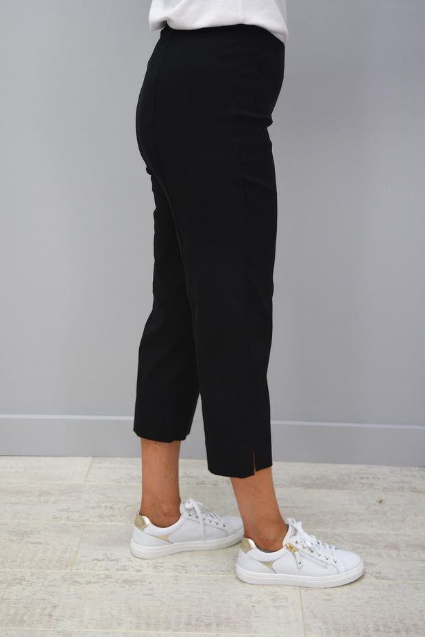 Robell Marie Black Cropped Trousers - 51576 5499