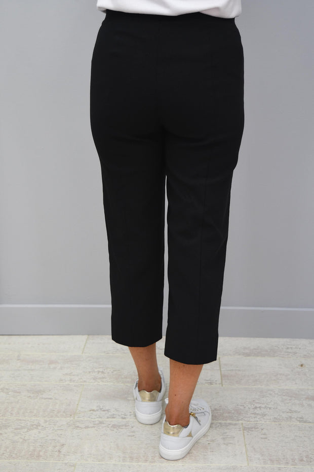 Robell Marie Black Cropped Trousers - 51576 5499