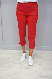 Robell Golf Trousers Red Lexi 07- 52677 5499 40