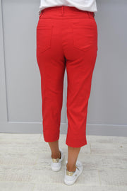 Robell Golf Trousers Red Lexi 07- 52677 5499 40