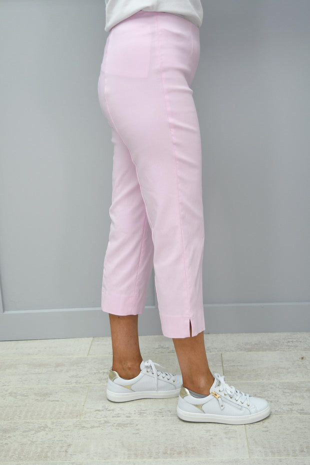 Robell Marie Ballet Slipper Pink Cropped Trousers - 51576 5499 410