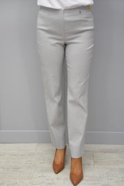 Robell Marie Full Length Trousers Sliver Grey 92 - 51412 5499 92
